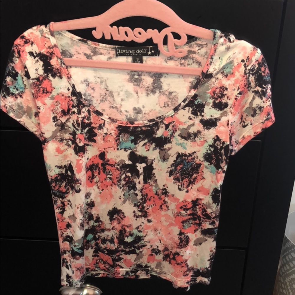 super comfy confetti print t